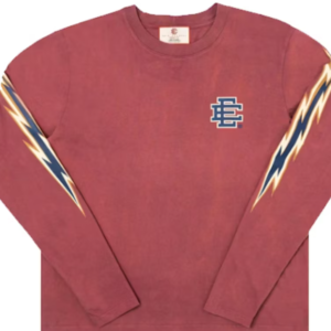 Eric Emanuel EE Long Sleeve T-shirt – Burgundy