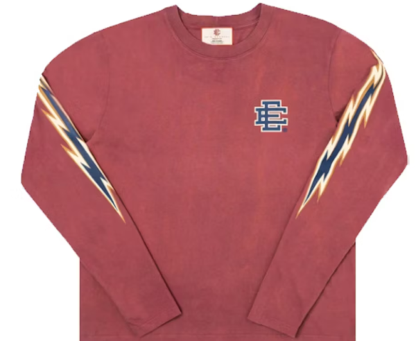 Eric Emanuel EE Long Sleeve T-shirt – Burgundy